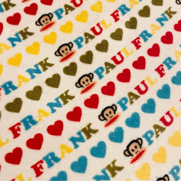 Paul Frank Small Paul Multicolor Patterned Baby Blanket 37” x 29” - Picture 2 of 16
